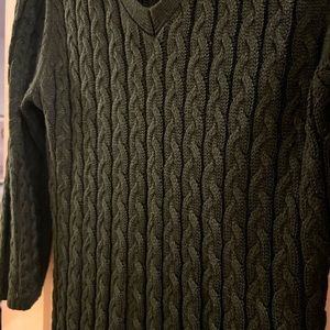 Eliza J green sweater dress